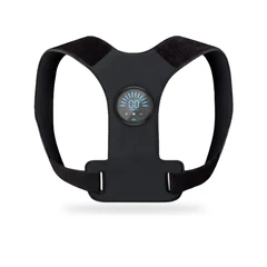 Aploomb PostureFit EMS posture trainer with its round controller